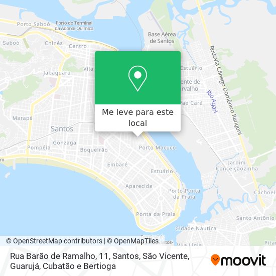 Rua Barão de Ramalho, 11 mapa