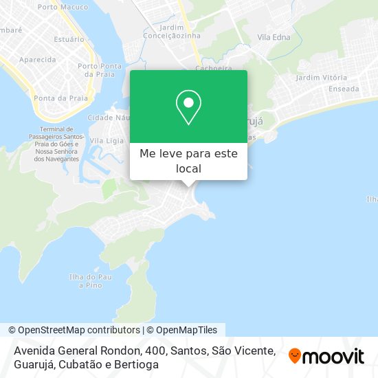 Avenida General Rondon, 400 mapa