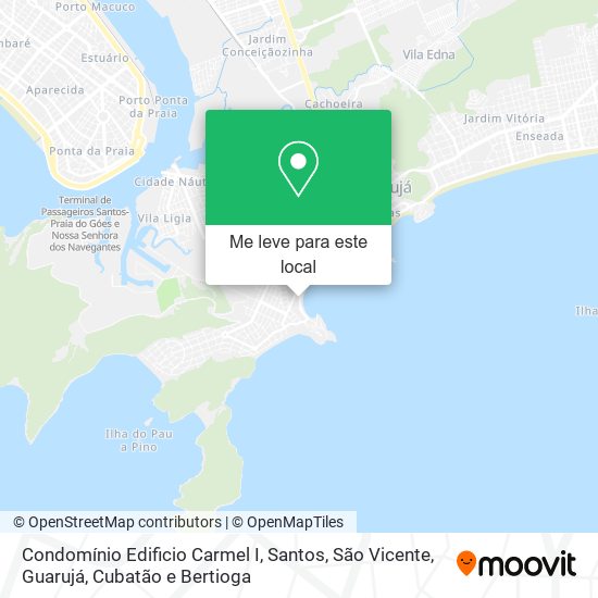 Condomínio Edificio Carmel I mapa