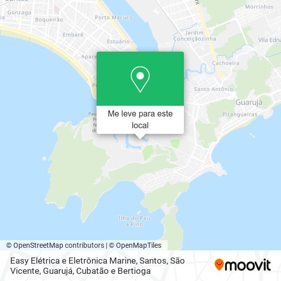 Easy Elétrica e Eletrônica Marine mapa