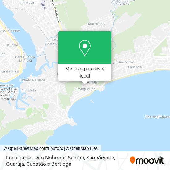 Luciana de Leão Nóbrega mapa