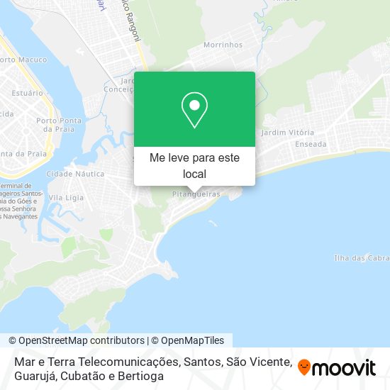 Mar e Terra Telecomunicações mapa