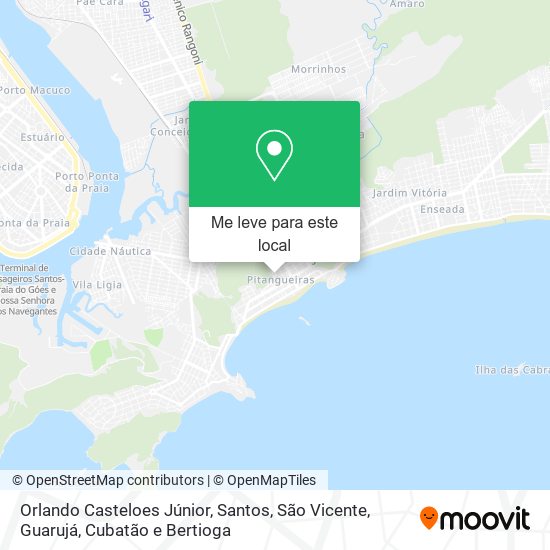 Orlando Casteloes Júnior mapa