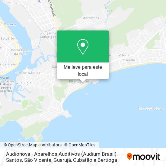 Audionova - Aparelhos Auditivos (Audium Brasil) mapa