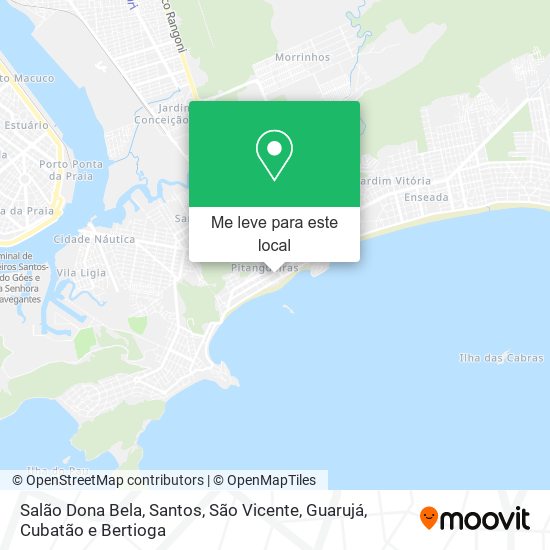 Salão Dona Bela mapa