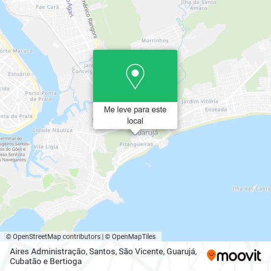 Aires Administração mapa