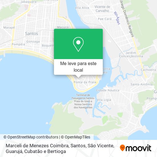 Marceli de Menezes Coimbra mapa
