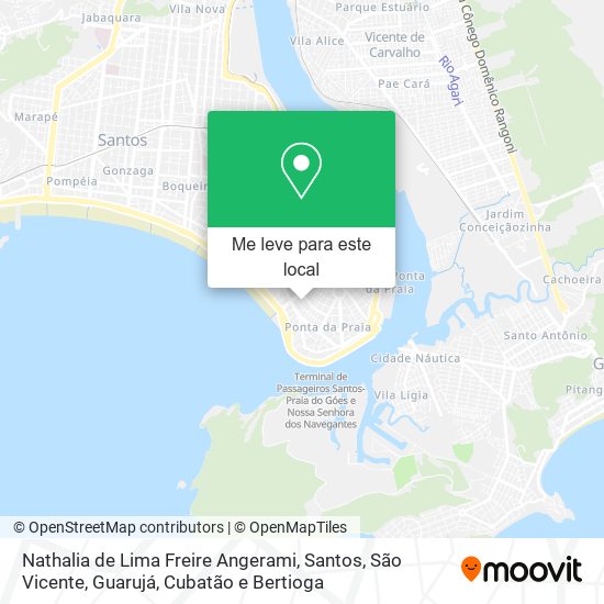 Nathalia de Lima Freire Angerami mapa