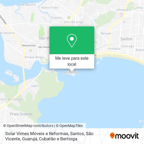 Solar Vimes Móveis e Reformas mapa