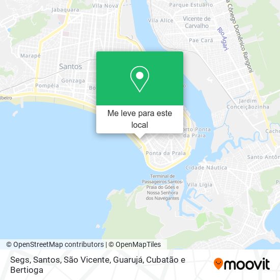 Segs mapa