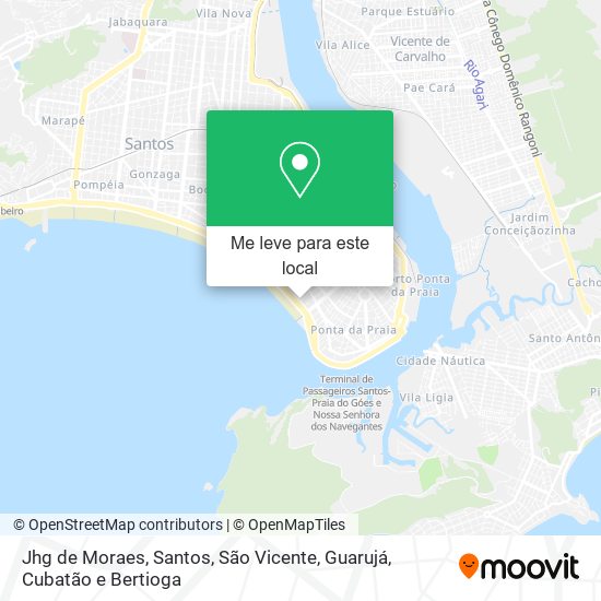 Jhg de Moraes mapa