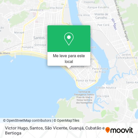 Victor Hugo mapa