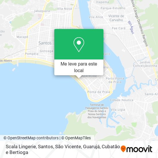 Scala Lingerie mapa