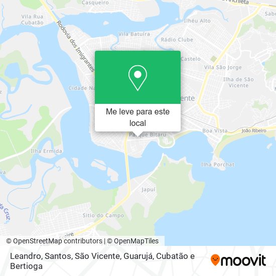 Leandro mapa