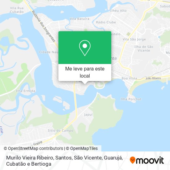 Murilo Vieira Ribeiro mapa