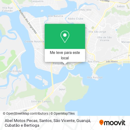 Abel Motos Pecas mapa