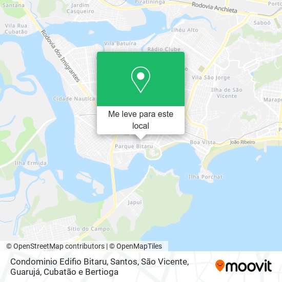 Condominio Edifio Bitaru mapa