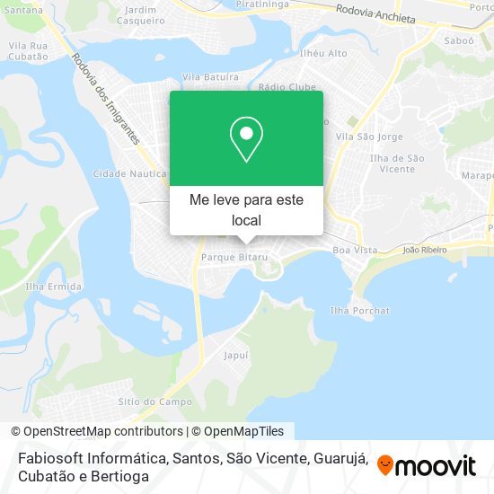 Fabiosoft Informática mapa