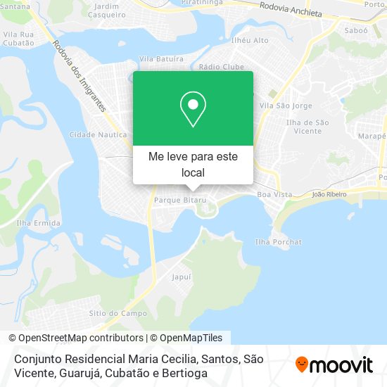Conjunto Residencial Maria Cecilia mapa