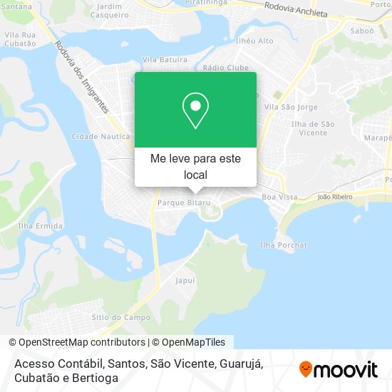 Acesso Contábil mapa