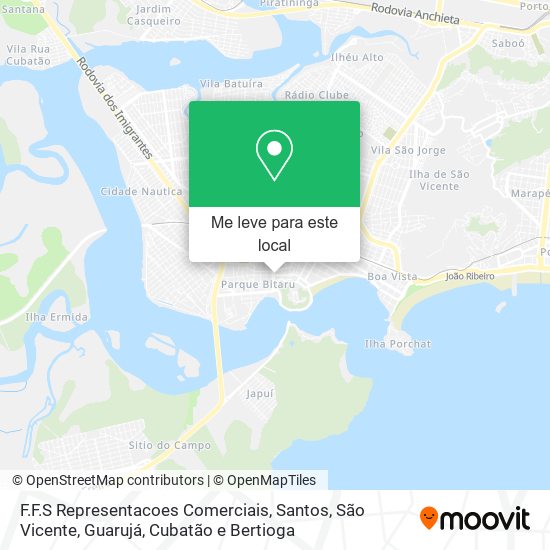F.F.S Representacoes Comerciais mapa