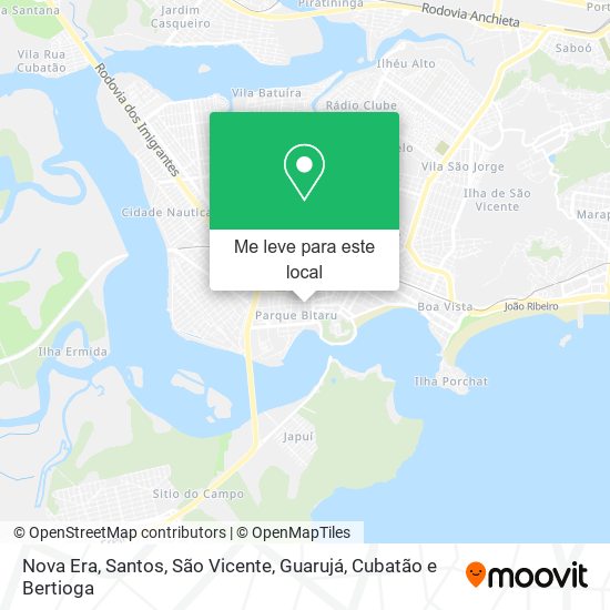 Nova Era mapa