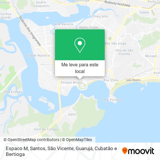 Espaco M mapa