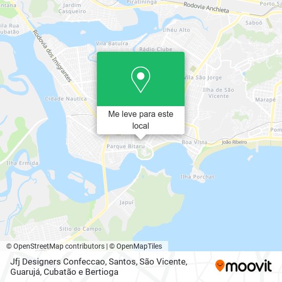 Jfj Designers Confeccao mapa