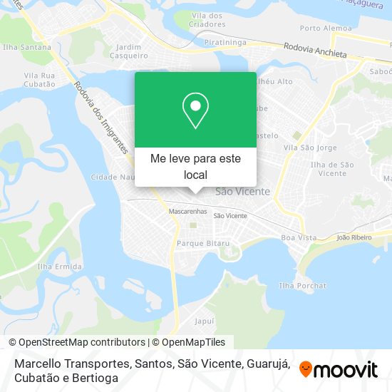 Marcello Transportes mapa