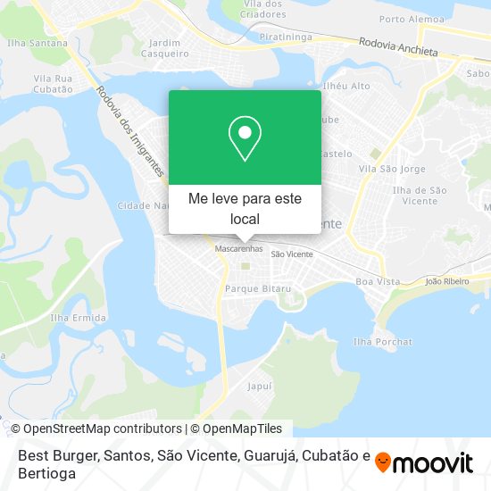 Best Burger mapa