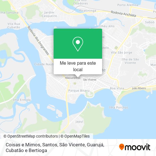 Coisas e Mimos mapa