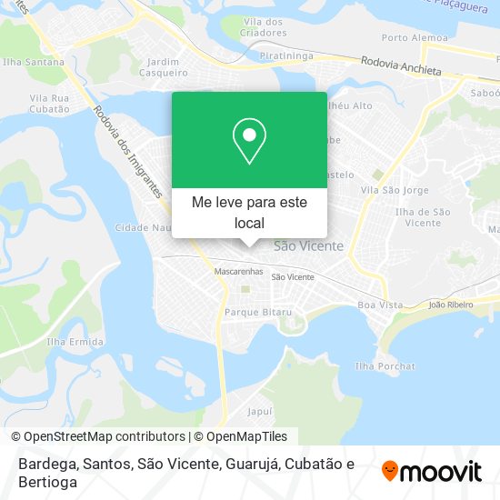 Bardega mapa