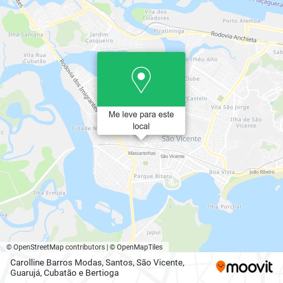 Carolline Barros Modas mapa