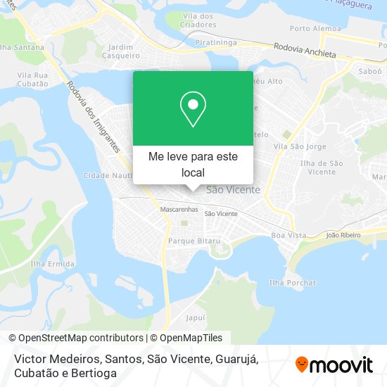 Victor Medeiros mapa