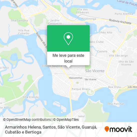 Armarinhos Helena mapa