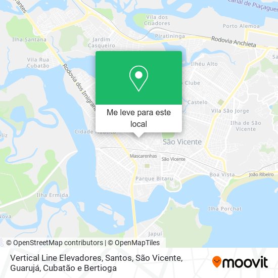 Vertical Line Elevadores mapa