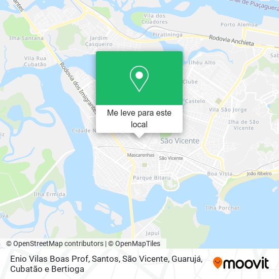 Enio Vilas Boas Prof mapa