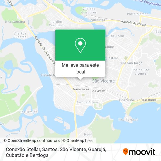 Conexão Stellar mapa