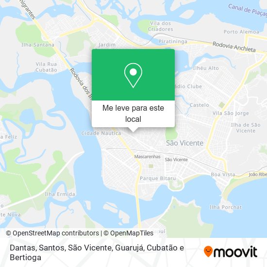 Dantas mapa