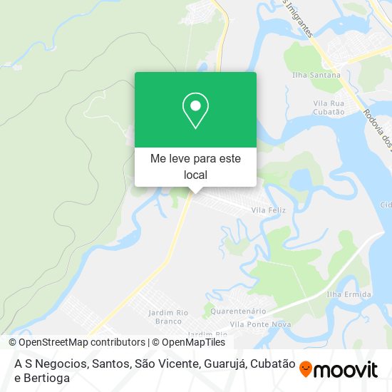 A S Negocios mapa