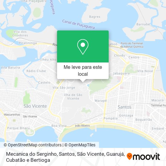 Mecanica do Serginho mapa