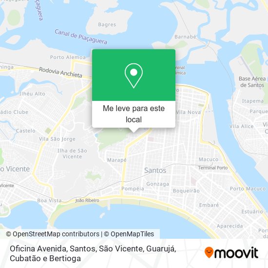 Oficina Avenida mapa