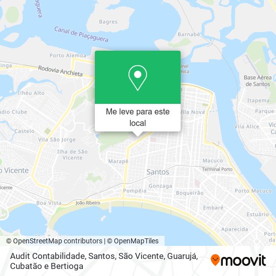 Audit Contabilidade mapa