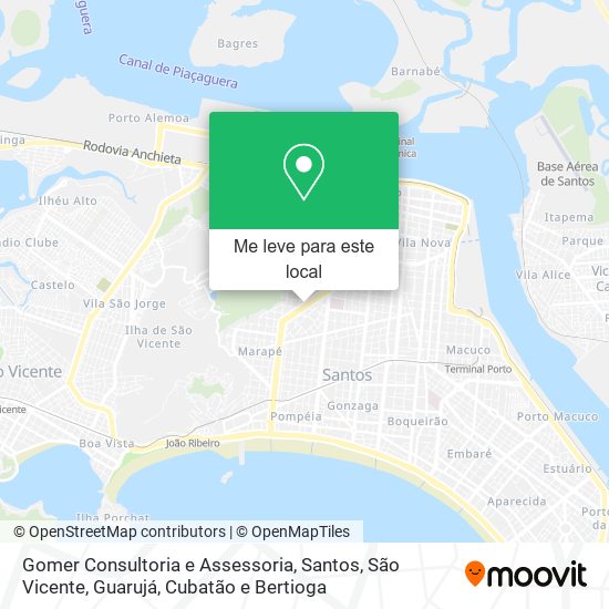 Gomer Consultoria e Assessoria mapa