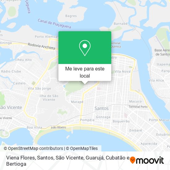 Viena Flores mapa