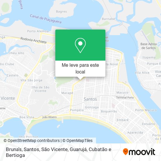 Bruna's mapa