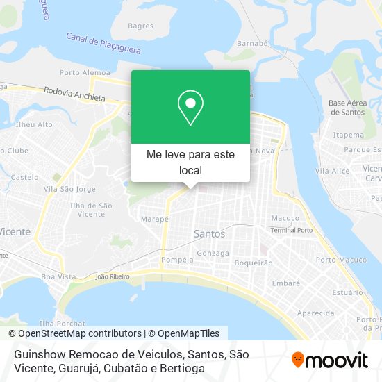 Guinshow Remocao de Veiculos mapa