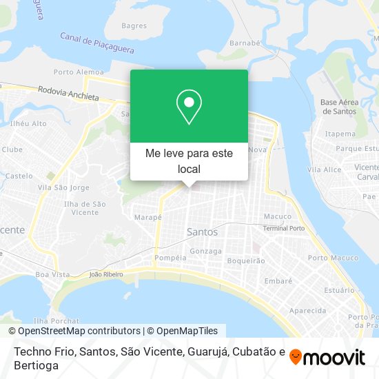 Techno Frio mapa