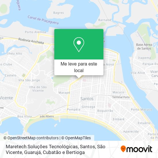 Maretech Soluções Tecnológicas mapa