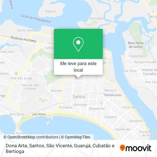 Dona Arte mapa